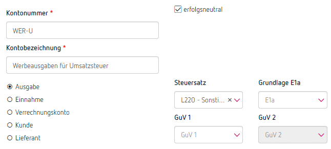 Facebook-Werbeleistung Konto